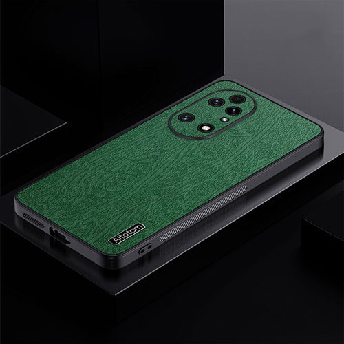 Ultra-thin Silicone Gel Soft Case Cover PB1 for Huawei P50e Green