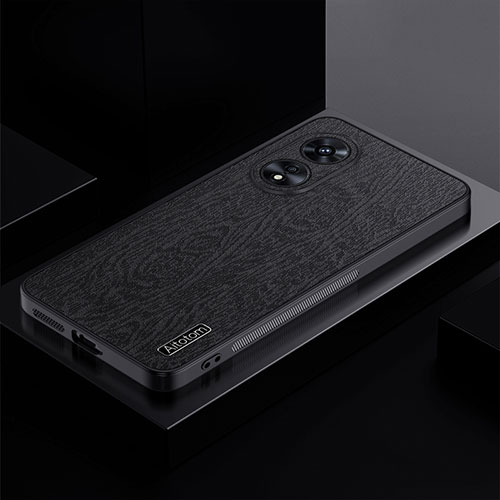 Ultra-thin Silicone Gel Soft Case Cover PB1 for Oppo A97 5G Black