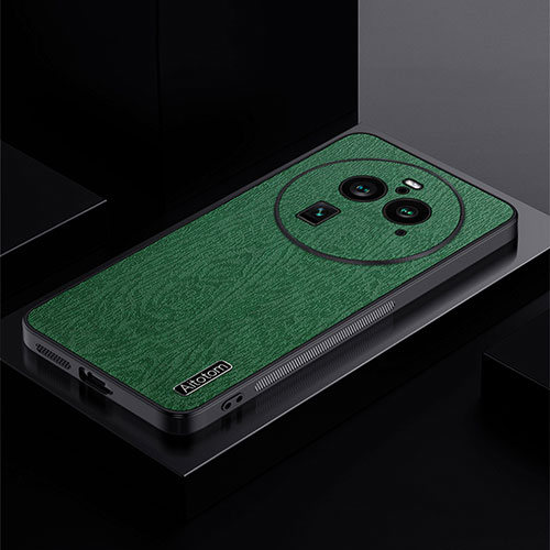 Ultra-thin Silicone Gel Soft Case Cover PB1 for Oppo Find X6 5G Green