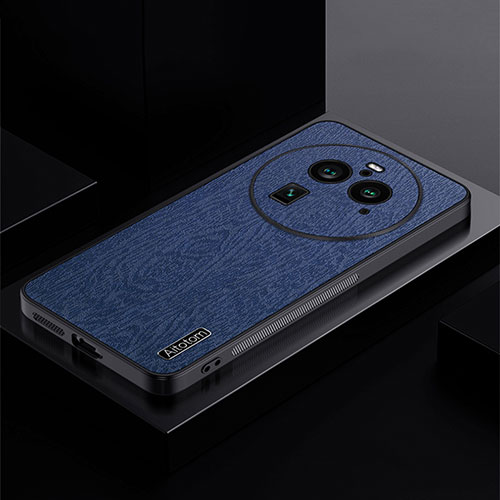 Ultra-thin Silicone Gel Soft Case Cover PB1 for Oppo Find X6 Pro 5G Blue