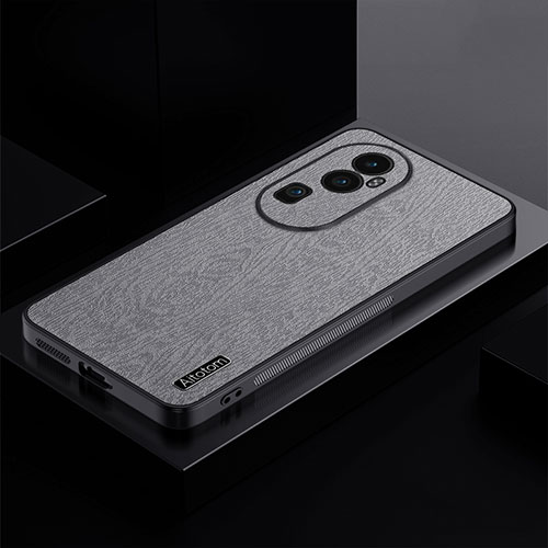 Ultra-thin Silicone Gel Soft Case Cover PB1 for Oppo Reno10 Pro+ Plus 5G Gray