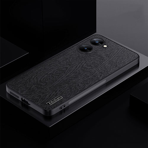 Ultra-thin Silicone Gel Soft Case Cover PB1 for Realme 10S 5G Black