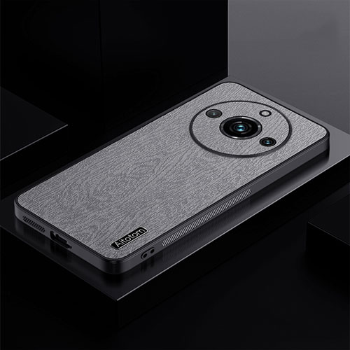 Ultra-thin Silicone Gel Soft Case Cover PB1 for Realme 11 Pro 5G Gray