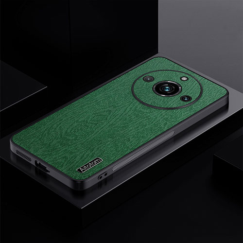 Ultra-thin Silicone Gel Soft Case Cover PB1 for Realme 11 Pro 5G Green