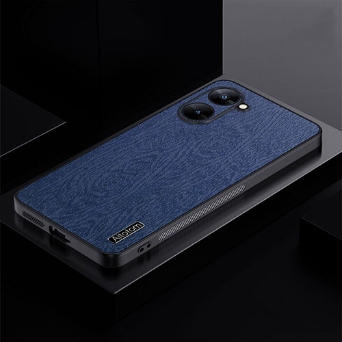 Ultra-thin Silicone Gel Soft Case Cover PB1 for Realme Q5x 5G Blue