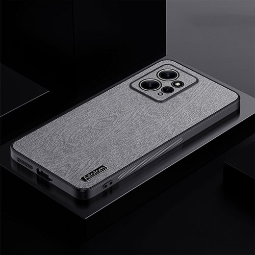 Ultra-thin Silicone Gel Soft Case Cover PB1 for Xiaomi Redmi Note 12 4G Gray