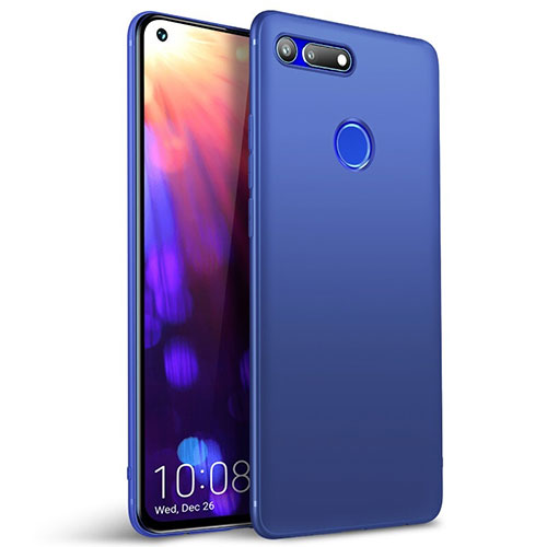 Ultra-thin Silicone Gel Soft Case Cover S01 for Huawei Honor View 20 Blue