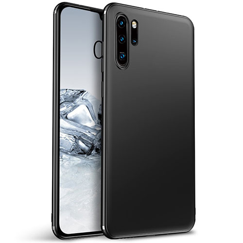 Ultra-thin Silicone Gel Soft Case Cover S01 for Huawei P30 Pro Black