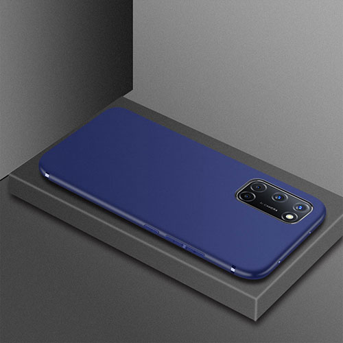 Ultra-thin Silicone Gel Soft Case Cover S01 for Oppo A72 Blue