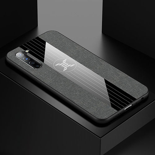 Ultra-thin Silicone Gel Soft Case Cover S01 for Oppo Find X2 Lite Gray