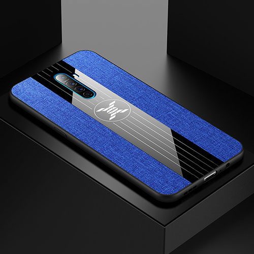 Ultra-thin Silicone Gel Soft Case Cover S01 for Realme X2 Pro Blue