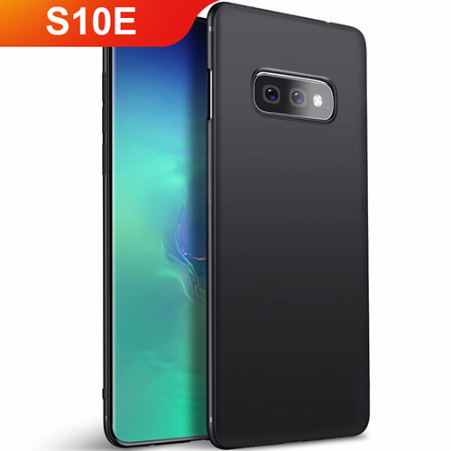 Ultra-thin Silicone Gel Soft Case Cover S01 for Samsung Galaxy S10e Black