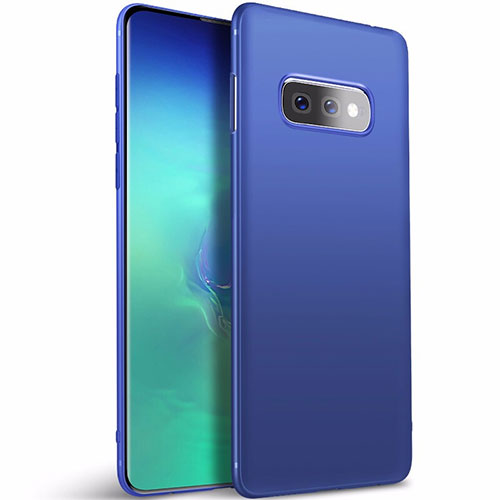 Ultra-thin Silicone Gel Soft Case Cover S01 for Samsung Galaxy S10e Blue