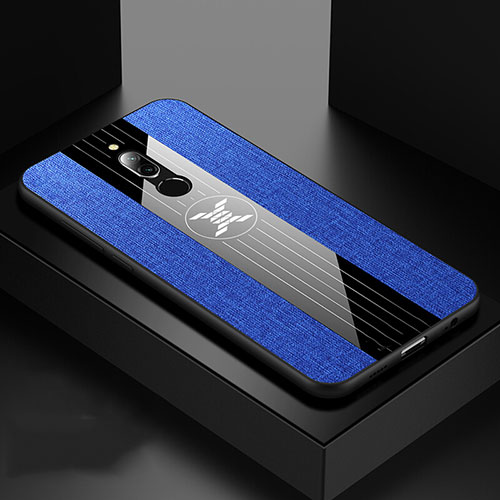 Ultra-thin Silicone Gel Soft Case Cover S01 for Xiaomi Redmi 8 Blue