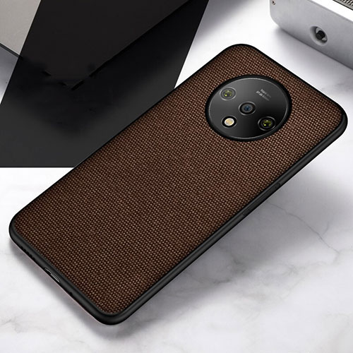 Ultra-thin Silicone Gel Soft Case Cover S04 for OnePlus 7T Brown