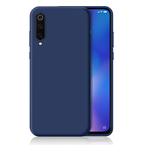 Ultra-thin Silicone Gel Soft Case Cover S04 for Xiaomi Mi 9 Lite Blue