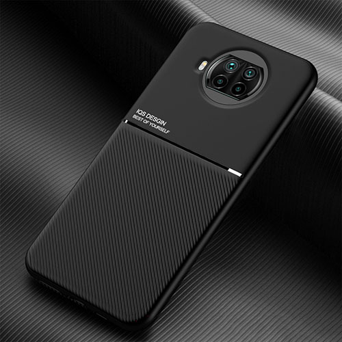 Ultra-thin Silicone Gel Soft Case Cover with Magnetic for Xiaomi Mi 10T Lite 5G Black