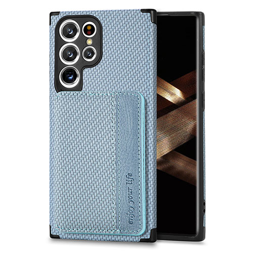 Ultra-thin Silicone Gel Soft Case Cover with Magnetic S04D for Samsung  Galaxy S24 Ultra 5G