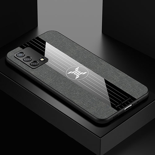 Ultra-thin Silicone Gel Soft Case Cover X01L for Oppo A74 4G Gray