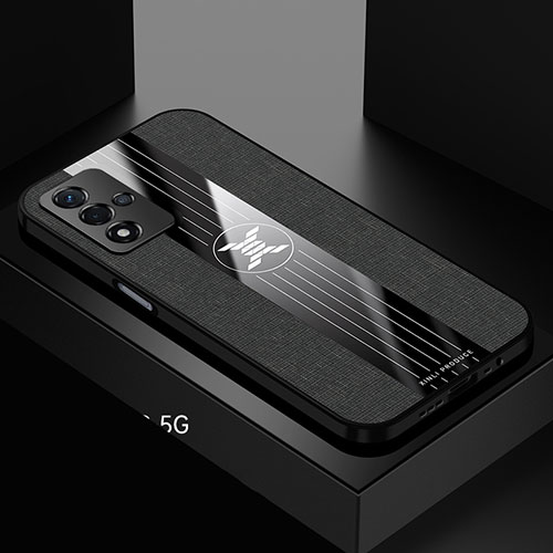 Ultra-thin Silicone Gel Soft Case Cover X01L for Oppo A93s 5G Black
