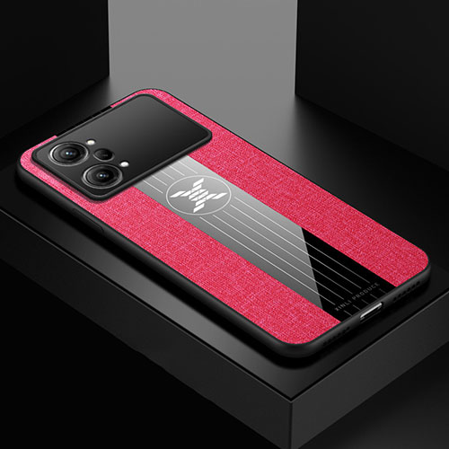 Ultra-thin Silicone Gel Soft Case Cover X01L for Oppo K10 Pro 5G Red