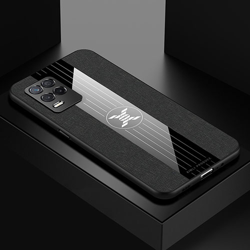 Ultra-thin Silicone Gel Soft Case Cover X01L for Realme 8 5G Black
