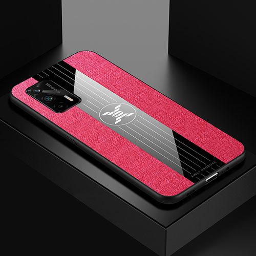 Ultra-thin Silicone Gel Soft Case Cover X01L for Realme GT 5G Red