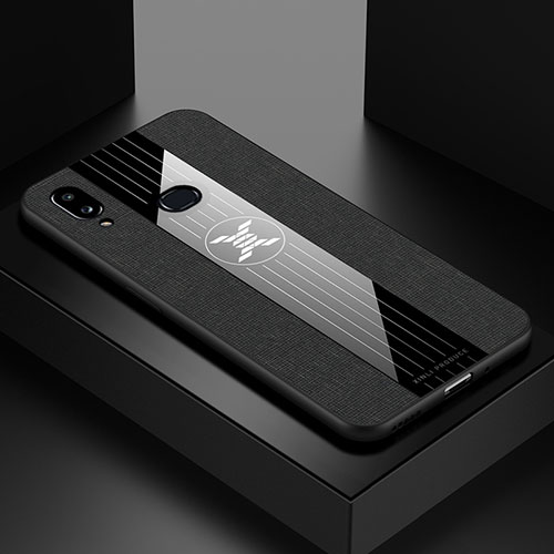 Ultra-thin Silicone Gel Soft Case Cover X01L for Samsung Galaxy M01s Black