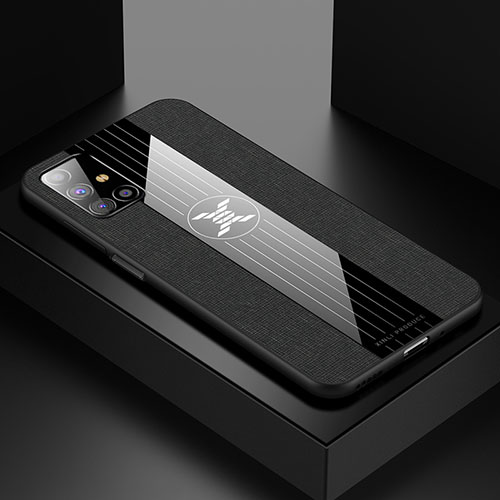 Ultra-thin Silicone Gel Soft Case Cover X01L for Samsung Galaxy M31s Black