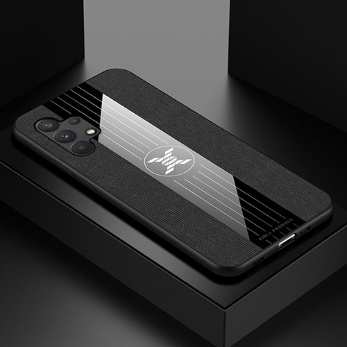 Ultra-thin Silicone Gel Soft Case Cover X01L for Samsung Galaxy M32 5G Black