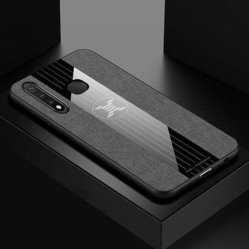 Ultra-thin Silicone Gel Soft Case Cover X01L for Vivo iQOO U3 4G Gray