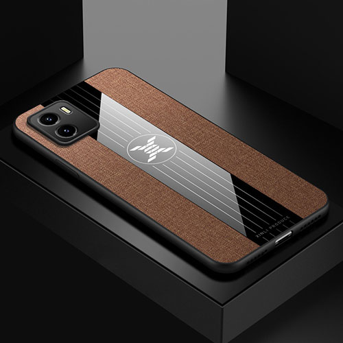 Ultra-thin Silicone Gel Soft Case Cover X01L for Vivo Y01 Brown