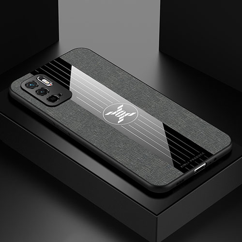 Ultra-thin Silicone Gel Soft Case Cover X01L for Xiaomi POCO M3 Pro 5G Gray