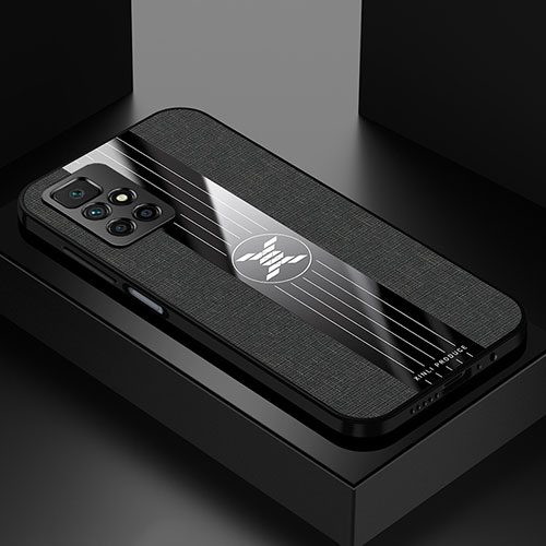 Ultra-thin Silicone Gel Soft Case Cover X01L for Xiaomi Redmi 10 (2022) Black