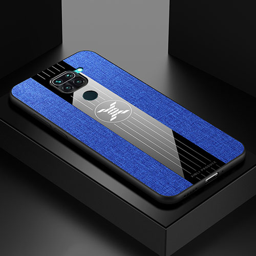 Ultra-thin Silicone Gel Soft Case Cover X01L for Xiaomi Redmi 10X 4G Blue
