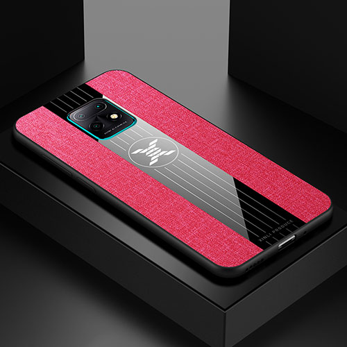 Ultra-thin Silicone Gel Soft Case Cover X01L for Xiaomi Redmi 10X 5G Red