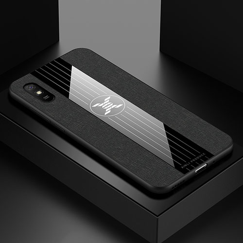 Ultra-thin Silicone Gel Soft Case Cover X01L for Xiaomi Redmi 9A Black