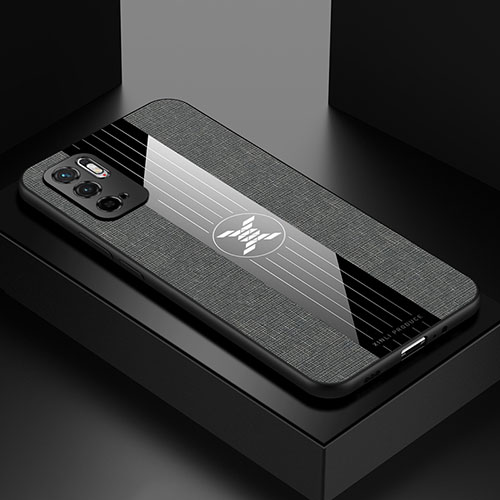 Ultra-thin Silicone Gel Soft Case Cover X01L for Xiaomi Redmi Note 10 5G Gray