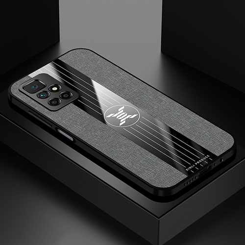 Ultra-thin Silicone Gel Soft Case Cover X01L for Xiaomi Redmi Note 11 4G (2021) Gray