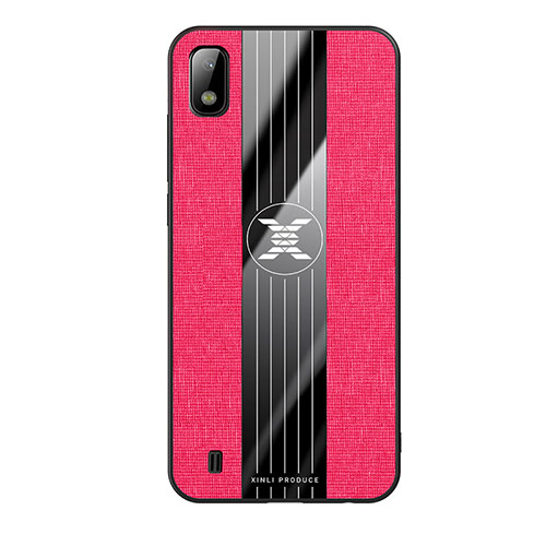 Ultra-thin Silicone Gel Soft Case Cover X02L for Samsung Galaxy A10 Red