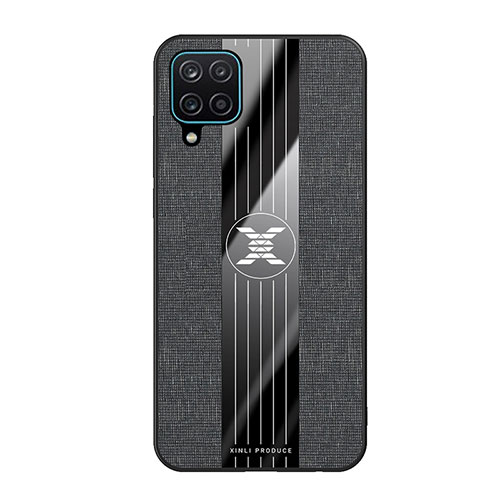 Ultra-thin Silicone Gel Soft Case Cover X02L for Samsung Galaxy A12 5G Black