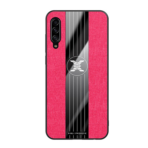 Ultra-thin Silicone Gel Soft Case Cover X02L for Samsung Galaxy A90 5G Red