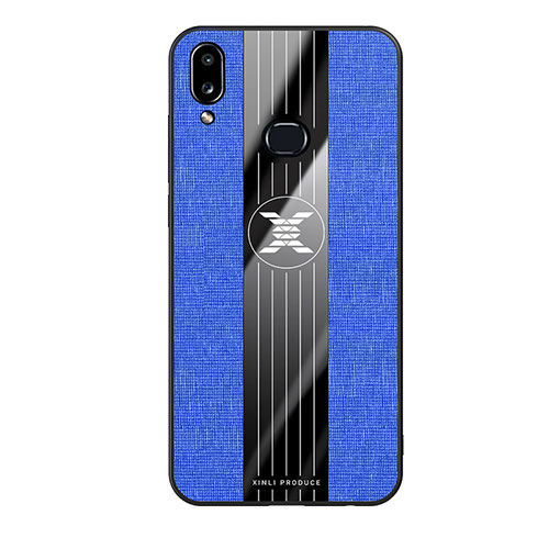 Ultra-thin Silicone Gel Soft Case Cover X02L for Samsung Galaxy M01s Blue