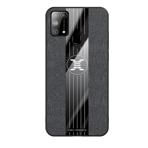 Ultra-thin Silicone Gel Soft Case Cover X02L for Samsung Galaxy M31 Prime Edition Black