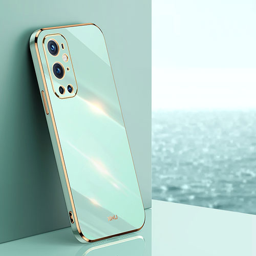 Ultra-thin Silicone Gel Soft Case Cover XL1 for OnePlus 9 Pro 5G Green