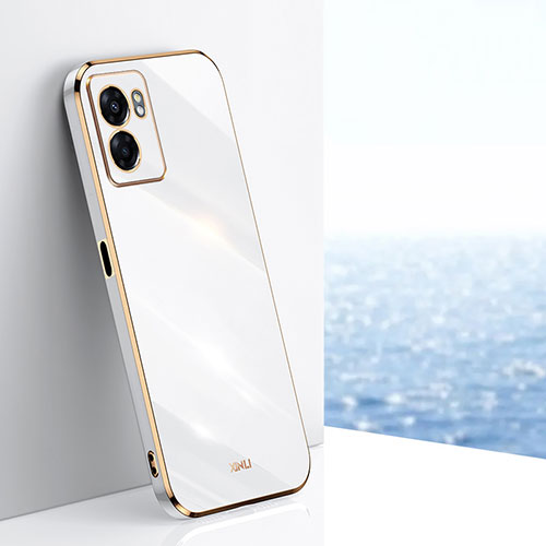 Ultra-thin Silicone Gel Soft Case Cover XL1 for Oppo A77 4G White