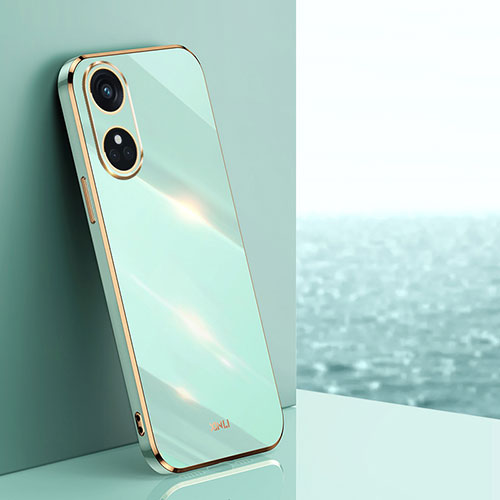 Ultra-thin Silicone Gel Soft Case Cover XL1 for Oppo Reno8 T 4G Green