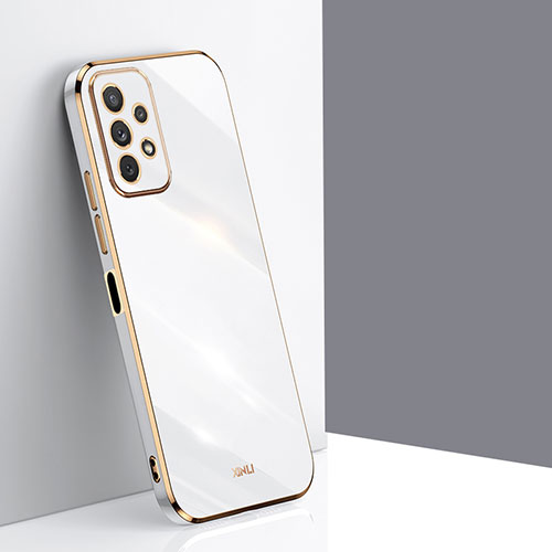 Ultra-thin Silicone Gel Soft Case Cover XL1 for Samsung Galaxy A13 4G White
