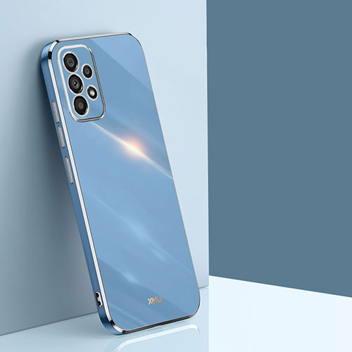 Ultra-thin Silicone Gel Soft Case Cover XL1 for Samsung Galaxy A23 4G Blue