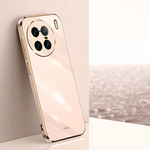 Ultra-thin Silicone Gel Soft Case Cover XL1 for Vivo X90 Pro+ Plus 5G Gold